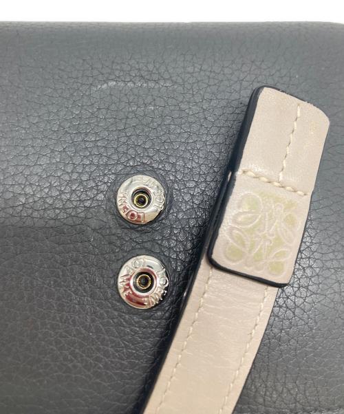 LOEWE（ロエベ）LOEWE (ロエベ) コンパクトジップウォレット グレー サイズ:OneSizeの古着・服飾アイテム