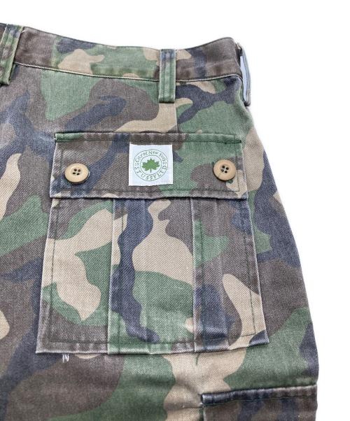 stussy OUTDOOR（ステューシーアウトドア）stussy OUTDOOR (ステューシーアウトドア) カモフラハーフパンツ グリーン サイズ:34の古着・服飾アイテム