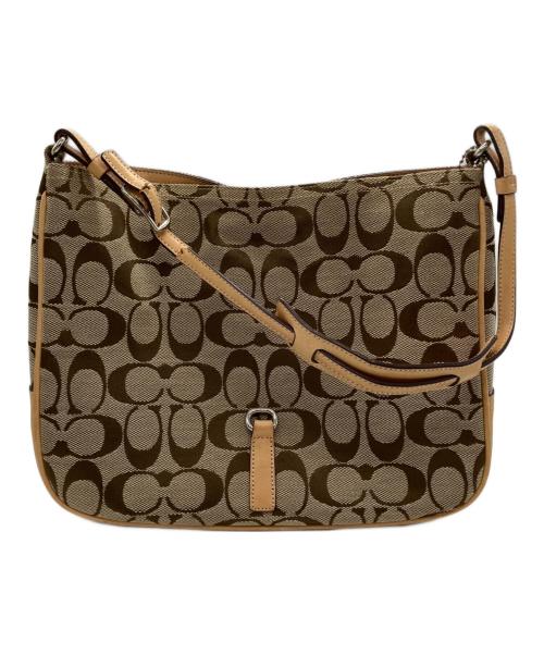 COACH（コーチ）COACH (コーチ) ショルダーバッグ ブラウンの古着・服飾アイテム
