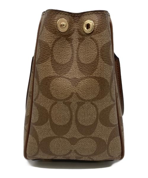 COACH（コーチ）COACH (コーチ) 2WAYバッグ ブラウンの古着・服飾アイテム