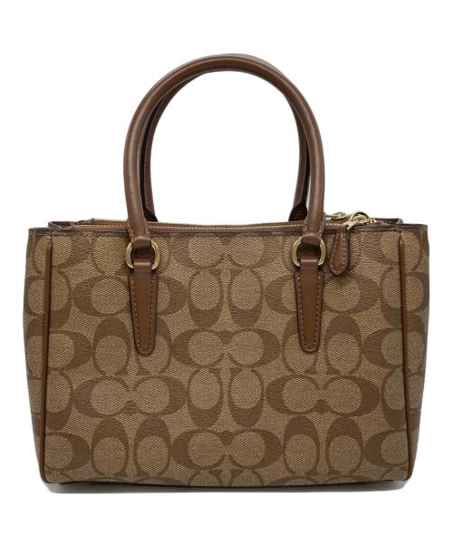 COACH（コーチ）COACH (コーチ) 2WAYバッグ ブラウンの古着・服飾アイテム