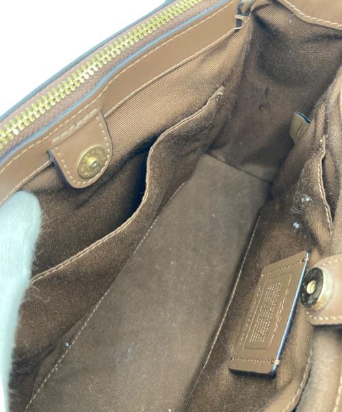 COACH（コーチ）COACH (コーチ) 2WAYバッグ ブラウンの古着・服飾アイテム