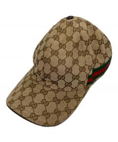 中古・古着通販】GUCCI (グッチ) GGキャンバス ベースボールキャップ