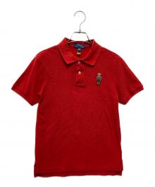 POLO RALPH LAUREN（ポロ・ラルフローレン）の古着「ポロシャツ」｜レッド