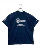 BALENCIAGAバレンシアガ）の古着「World Food Programme / Tシャツ」｜ネイビー