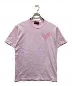 GUCCIグッチ）の古着「Cotton Jersey T-shirt / Tシャツ」｜ピンク
