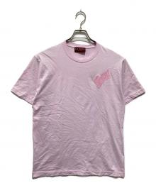 GUCCI（グッチ）の古着「Cotton Jersey T-shirt / Tシャツ」｜ピンク