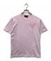 GUCCI（グッチ）の古着「Cotton Jersey T-shirt / Tシャツ」｜ピンク