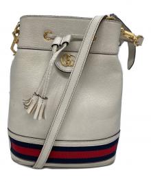 GUCCI（グッチ）の古着「スモールバケットショルダーバッグ」｜アイボリー