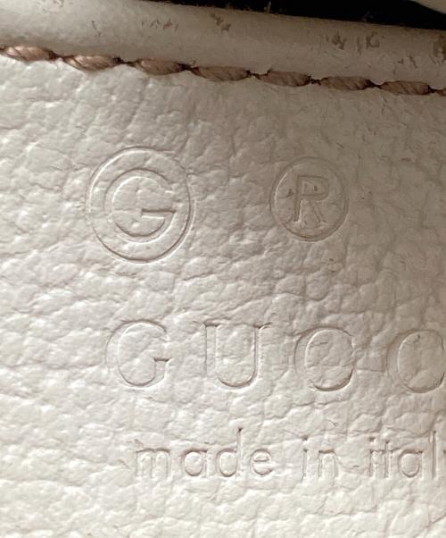 GUCCI（グッチ）GUCCI (グッチ) スモールバケットショルダーバッグ アイボリーの古着・服飾アイテム