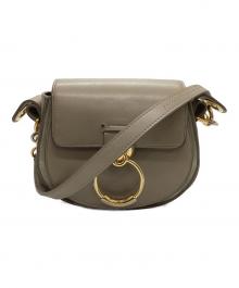 Chloe（クロエ）の古着「ハンドバッグ テス / Tess in Light Cloud - White」｜グレー
