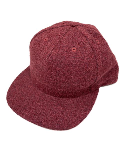 SUPREME（シュプリーム）SUPREME (シュプリーム) LORO PIANA (ロロピアーナ) ロロピアーナ テリーパイル 5パネル キャップ ワインレッド/Loro Piana Terry 5 - Panel Cap レッドの古着・服飾アイテム