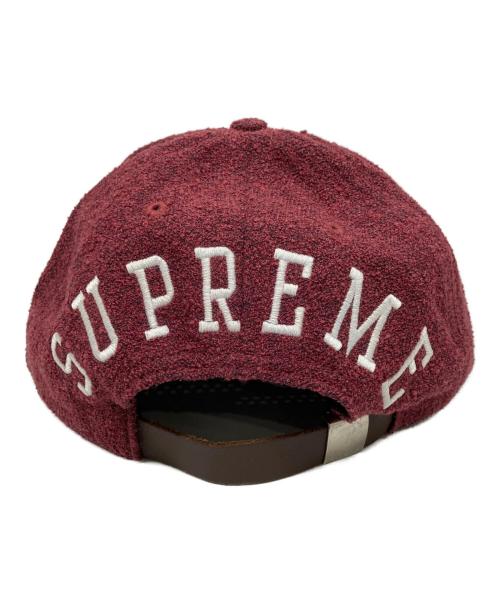 SUPREME（シュプリーム）SUPREME (シュプリーム) LORO PIANA (ロロピアーナ) ロロピアーナ テリーパイル 5パネル キャップ ワインレッド/Loro Piana Terry 5 - Panel Cap レッドの古着・服飾アイテム