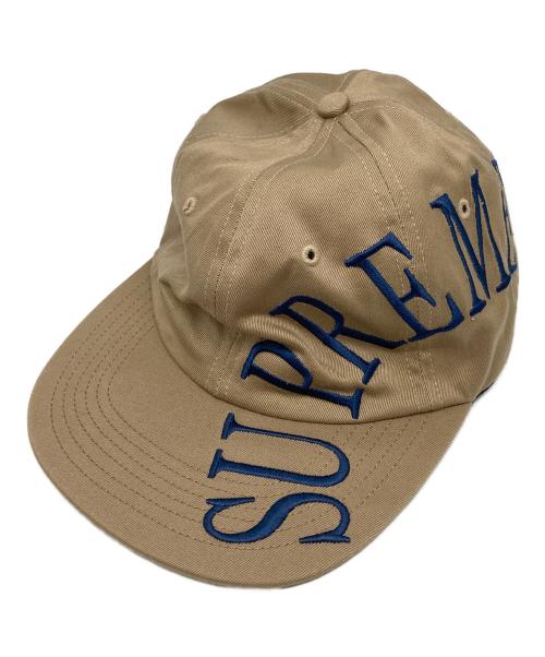 SUPREME（シュプリーム）Supreme (シュプリーム) 18SSサイドアーチ ロゴ キャップキャップ/	18SS Supreme Side Arc 6-Panel cap ブラウン サイズ:FREEの古着・服飾アイテム