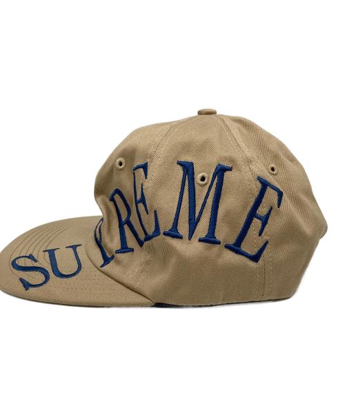 SUPREME（シュプリーム）Supreme (シュプリーム) 18SSサイドアーチ ロゴ キャップキャップ/	18SS Supreme Side Arc 6-Panel cap ブラウン サイズ:FREEの古着・服飾アイテム
