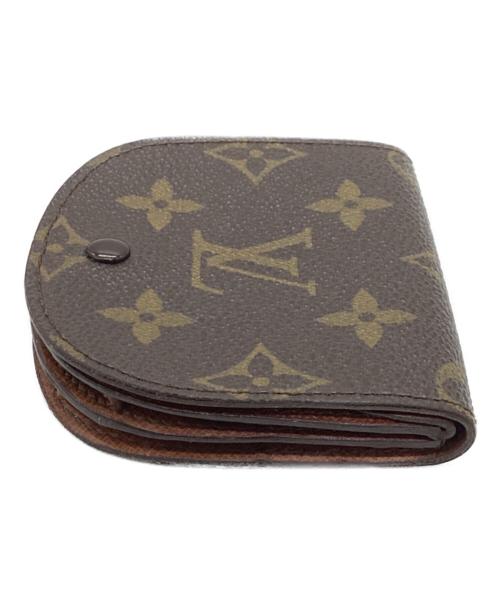 LOUIS VUITTON（ルイ ヴィトン）LOUIS VUITTON (ルイ ヴィトン) ポルトモネグゼ コインケース ブラウン サイズ:OneSizeの古着・服飾アイテム