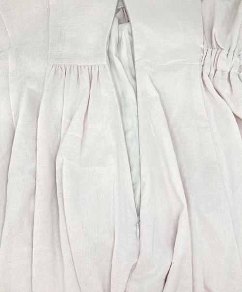 HER LIP TO（ハーリップトゥ）Her lip to (ハーリップトゥ) ブラウスワンピース ピンク サイズ:Mの古着・服飾アイテム