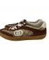 GUCCI (グッチ) G75ローカットスニーカー ブラウン サイズ:9　1/2：20000円