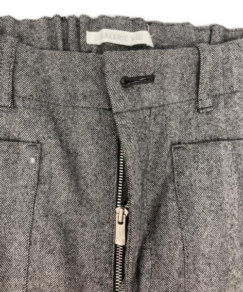 GALERIE VIE（ギャルリーヴィー）GALERIE VIE (ギャルリーヴィー) ライトフラノストレッチ マリンパンツ グレー サイズ:32の古着・服飾アイテム