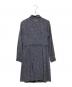 theory luxe (セオリーリュクス) 長袖ワンピース ネイビー サイズ:M：8000円