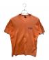 stussy（ステューシー）の古着「プリントTシャツ」｜オレンジ