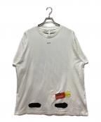 OFFWHITEオフホワイト）の古着「プリントTシャツ」｜ホワイト
