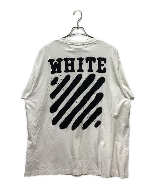 OFFWHITE（オフホワイト）OFFWHITE (オフホワイト) プリントTシャツ ホワイト サイズ:FREEの古着・服飾アイテム