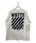 OFFWHITE (オフホワイト) プリントTシャツ ホワイト サイズ:FREE：8000円