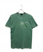 stussyステューシー）の古着「フェードTシャツ」｜グリーン