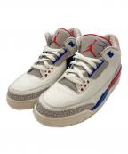 NIKEナイキ）の古着「Air Jordan 3 Retro」｜ホワイト