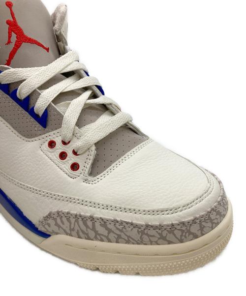 NIKE（ナイキ）NIKE (ナイキ) Air Jordan 3 Retro ホワイト サイズ:27cmの古着・服飾アイテム