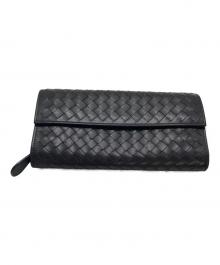 BOTTEGA VENETA（ボッテガベネタ）の古着「長財布」｜ブラウン
