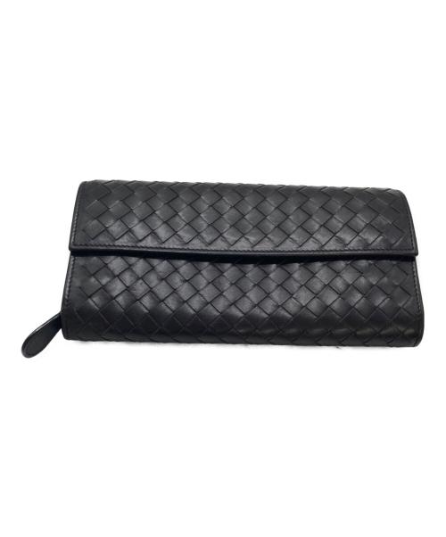 BOTTEGA VENETA（ボッテガベネタ）BOTTEGA VENETA (ボッテガベネタ) 長財布 ブラウンの古着・服飾アイテム