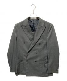 MACKINTOSH PHILOSOPHY×trotters（マッキントッシュ フィロソフィー×トロッターズ）の古着「ダブルジャケット」｜グレー