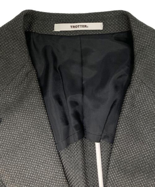 MACKINTOSH PHILOSOPHY（マッキントッシュ フィロソフィー）MACKINTOSH PHILOSOPHY (マッキントッシュ フィロソフィー) trotters (トロッターズ) ダブルジャケット グレー サイズ:38の古着・服飾アイテム