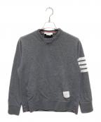 THOM BROWNE. NEW YORKトムブラウン ニューヨーク）の古着「クラシック ループバック 4-BAR スウェットシャツ」｜グレー
