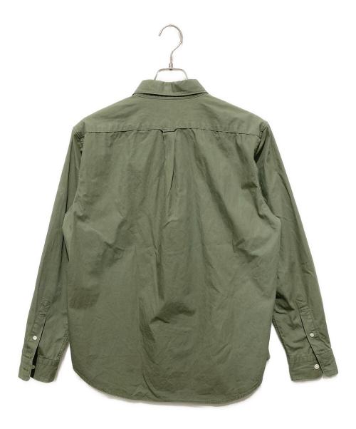 FRED PERRY（フレッドペリー）FRED PERRY (フレッドペリー) TARTAN PLACKET SHIRT グリーン サイズ:Lの古着・服飾アイテム
