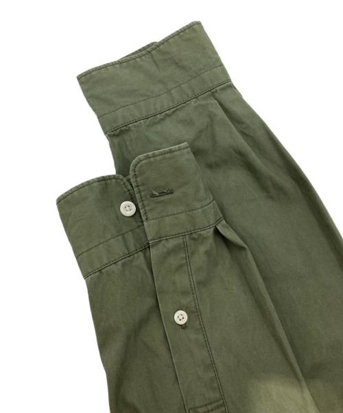 FRED PERRY（フレッドペリー）FRED PERRY (フレッドペリー) TARTAN PLACKET SHIRT グリーン サイズ:Lの古着・服飾アイテム
