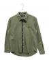 FRED PERRY（フレッドペリー）の古着「TARTAN PLACKET SHIRT」｜グリーン