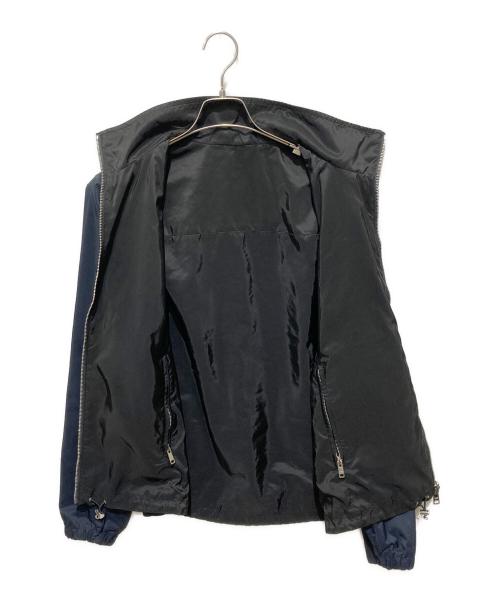 PRADA（プラダ）PRADA (プラダ) リバーシブルナイロンジャケット ネイビー サイズ:50の古着・服飾アイテム
