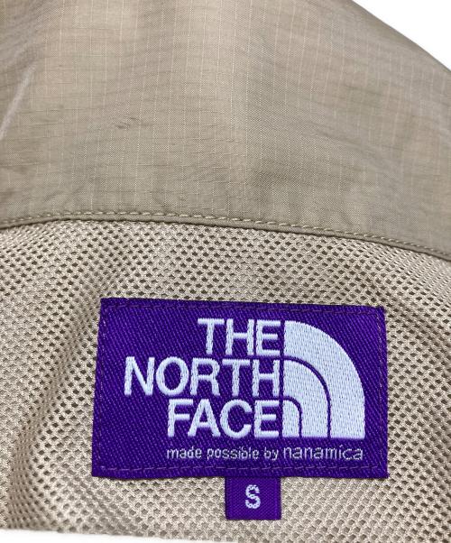 THE NORTHFACE PURPLELABEL（ザ・ノースフェイス パープルレーベル）THE NORTHFACE PURPLELABEL (ザ・ノースフェイス パープルレーベル) Nylon Ripstop H/S Shirt ベージュ サイズ:Sの古着・服飾アイテム