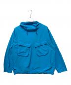 M.I.D.A.ミダ）の古着「ナイロンアノラックジャケット」｜ブルー