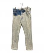 BALENCIAGAバレンシアガ）の古着「bleach denim jeans」｜インディゴ