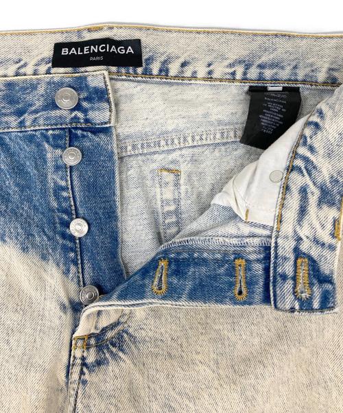 BALENCIAGA（バレンシアガ）BALENCIAGA (バレンシアガ) bleach denim jeans インディゴ サイズ:32の古着・服飾アイテム