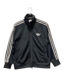 adidas（アディダス）の古着「トレフォイル刺繍トラックジャケット」｜ブラック