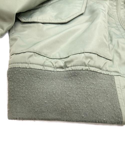 AVIREX（アヴィレックス）AVIREX (アヴィレックス) フライトジャケット カーキ サイズ:Mの古着・服飾アイテム