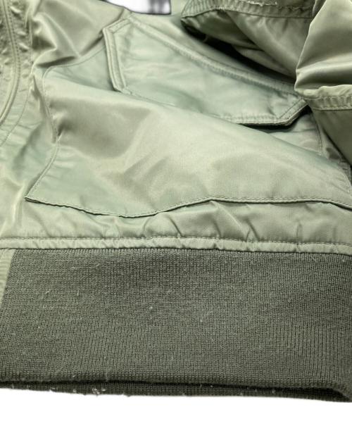 AVIREX（アヴィレックス）AVIREX (アヴィレックス) フライトジャケット カーキ サイズ:Mの古着・服飾アイテム