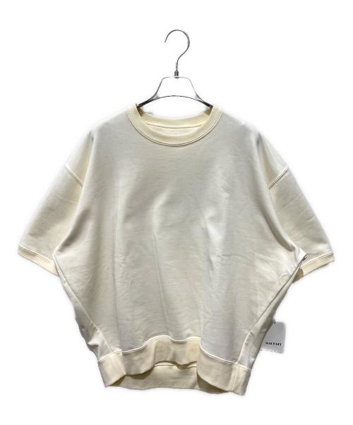 machatt（マチャット）machatt (マチャット) 半袖スウェット ベージュ サイズ:FREEの古着・服飾アイテム