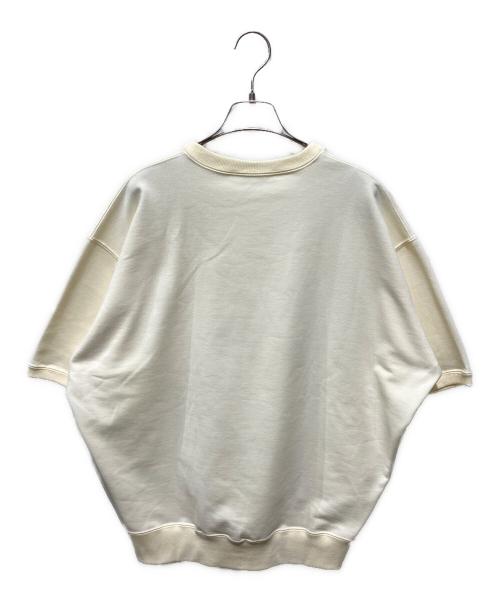 machatt（マチャット）machatt (マチャット) 半袖スウェット ベージュ サイズ:FREEの古着・服飾アイテム