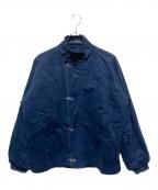 LYBRO NIGEL CABOURNライブロナイジェルケーボン）の古着「スタンドカラー中綿ジャケット」｜ネイビー
